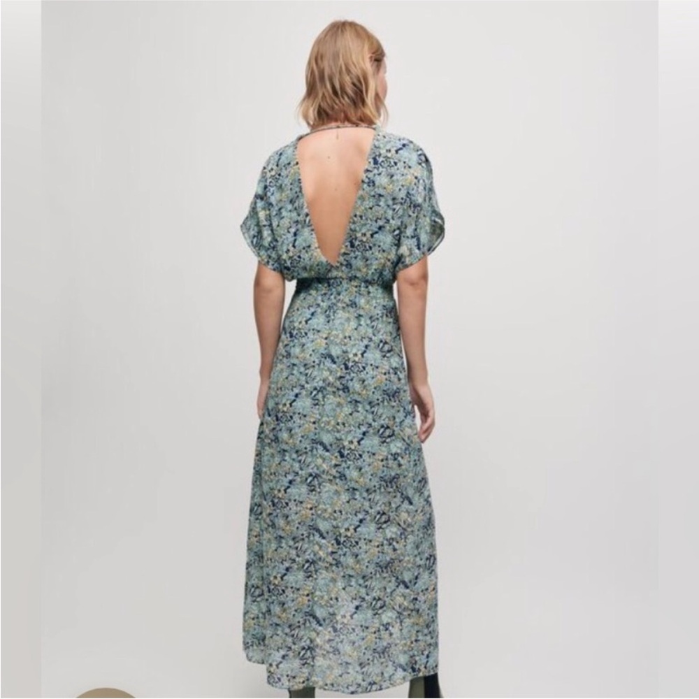 Maje Rachelli Floral maxi dress  size 34 - Picture 12 of 12